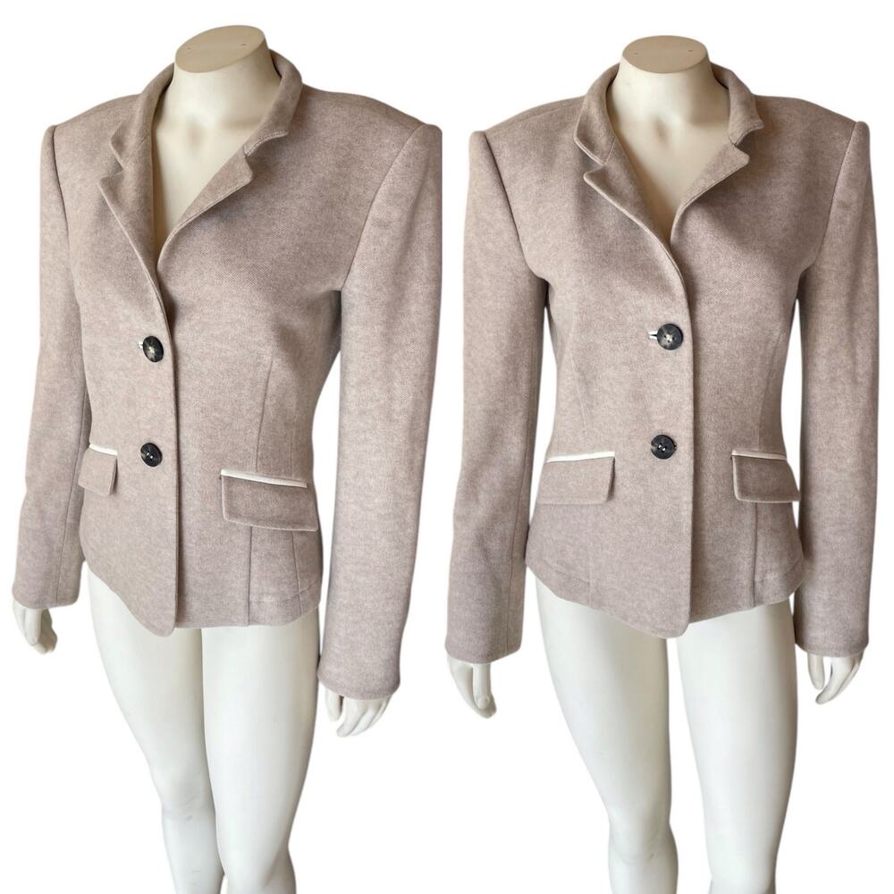 Barbara Lohmann Loro Piana Beige Cashmere Blazer